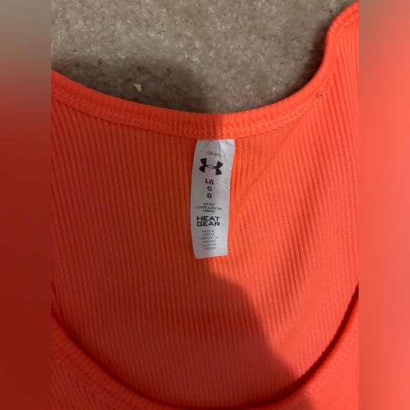 Hurly Bright Orange Tank - Picture 3 of 4